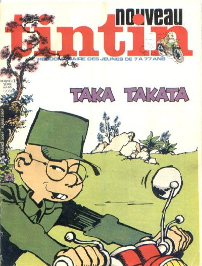Cover for Nouveau Tintin (Dargaud, 1975 series) #69