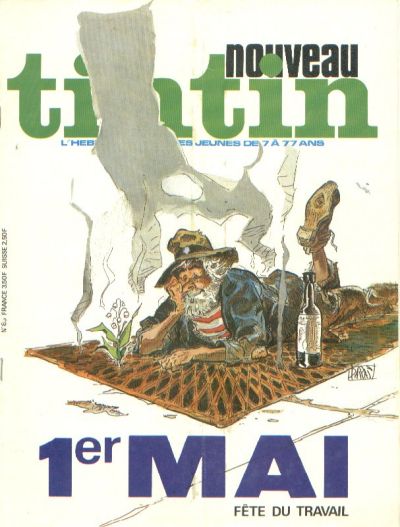 Cover for Nouveau Tintin (Dargaud, 1975 series) #85