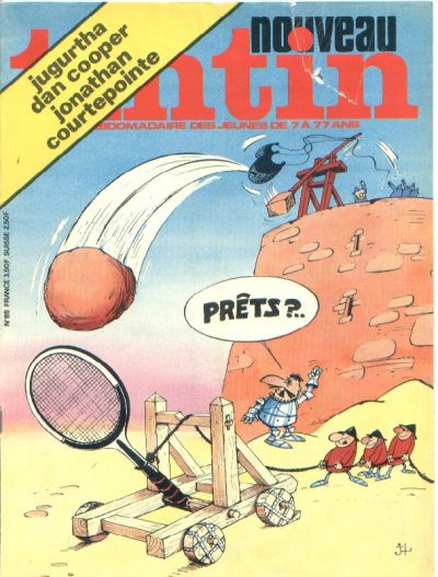 Cover for Nouveau Tintin (Dargaud, 1975 series) #89