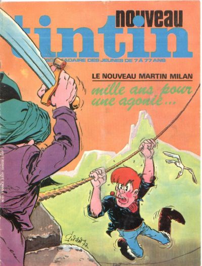 Cover for Nouveau Tintin (Dargaud, 1975 series) #91