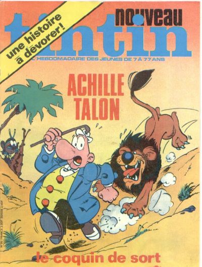Cover for Nouveau Tintin (Dargaud, 1975 series) #95