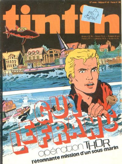 Cover for Nouveau Tintin (Dargaud, 1975 series) #166