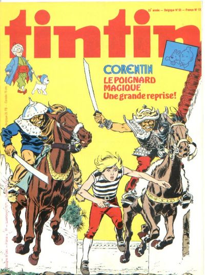 Cover for Nouveau Tintin (Dargaud, 1975 series) #170