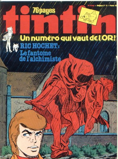 Cover for Nouveau Tintin (Dargaud, 1975 series) #185