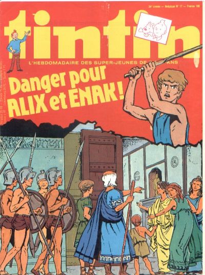 Cover for Nouveau Tintin (Dargaud, 1975 series) #189