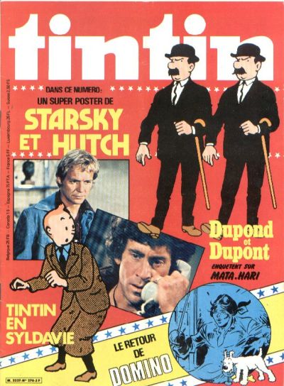 Cover for Nouveau Tintin (Dargaud, 1975 series) #270