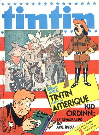 Cover for Nouveau Tintin (Dargaud, 1975 series) #281
