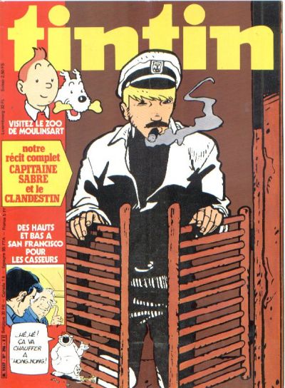Cover for Nouveau Tintin (Dargaud, 1975 series) #296