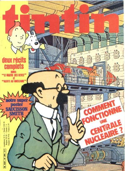 Cover for Nouveau Tintin (Dargaud, 1975 series) #299