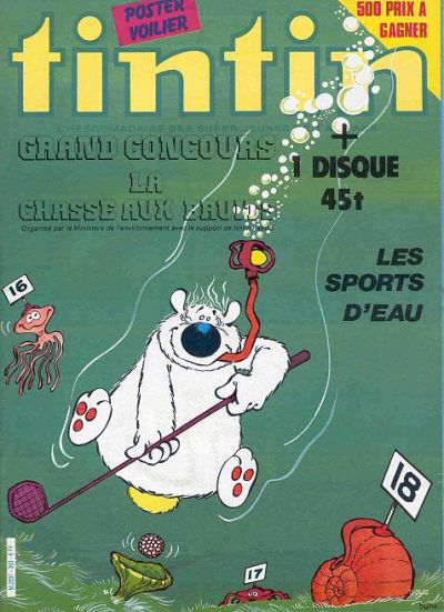 Cover for Nouveau Tintin (Dargaud, 1975 series) #353