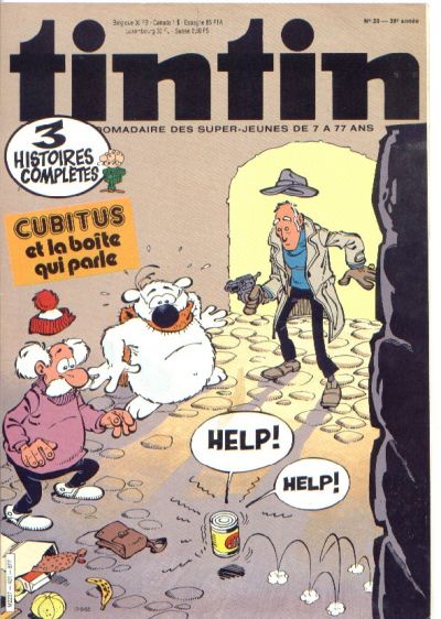 Cover for Nouveau Tintin (Dargaud, 1975 series) #401