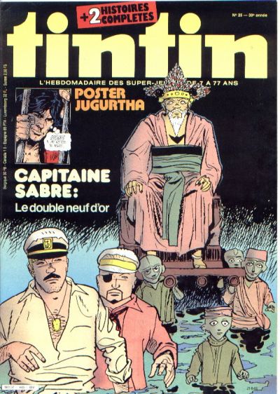 Cover for Nouveau Tintin (Dargaud, 1975 series) #406