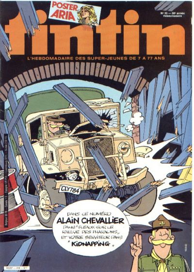 Cover for Nouveau Tintin (Dargaud, 1975 series) #414