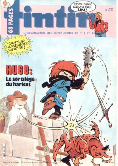 Cover for Nouveau Tintin (Dargaud, 1975 series) #430