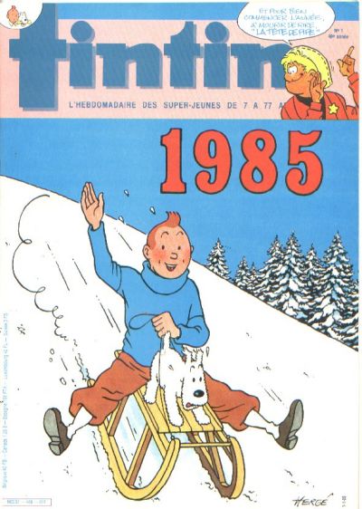 Cover for Nouveau Tintin (Dargaud, 1975 series) #486