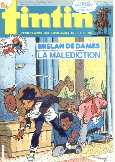 Cover for Nouveau Tintin (Dargaud, 1975 series) #493