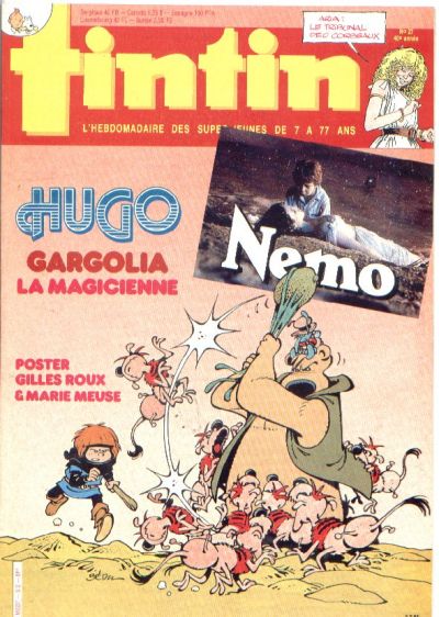 Cover for Nouveau Tintin (Dargaud, 1975 series) #512