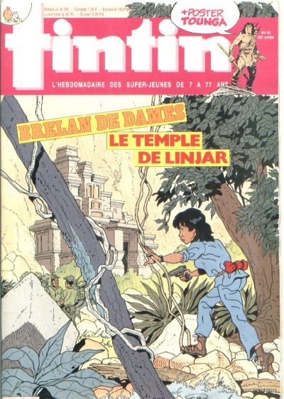 Cover for Nouveau Tintin (Dargaud, 1975 series) #529