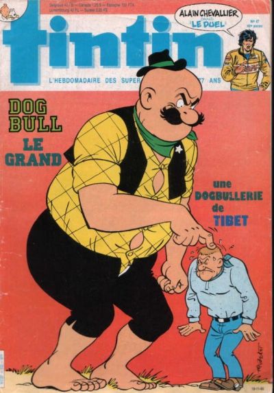Cover for Nouveau Tintin (Dargaud, 1975 series) #532