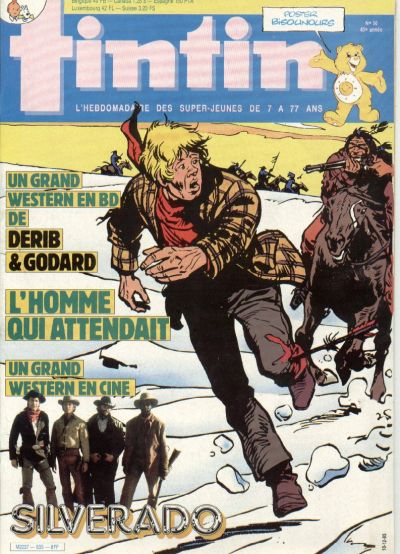 Cover for Nouveau Tintin (Dargaud, 1975 series) #535