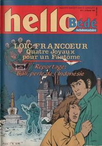 Cover Thumbnail for Hello Bédé (Le Lombard, 1989 series) #73