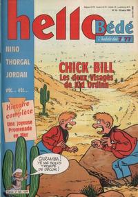 Cover Thumbnail for Hello Bédé (Le Lombard, 1989 series) #129