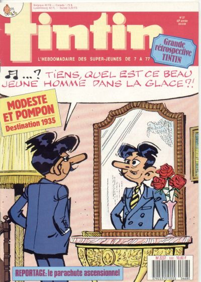 Cover for Nouveau Tintin (Dargaud, 1975 series) #668