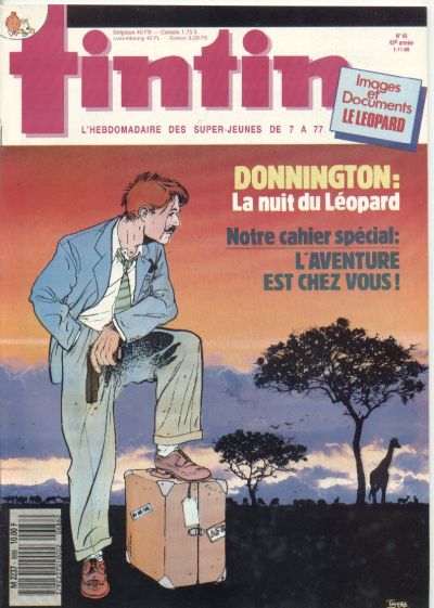 Cover for Nouveau Tintin (Dargaud, 1975 series) #686