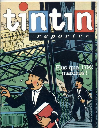 Cover for Tintin Reporter (Dargaud, 1988 series) #20