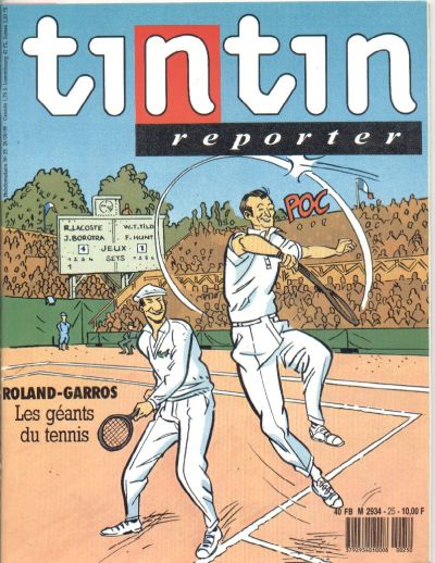 Cover for Tintin Reporter (Dargaud, 1988 series) #25