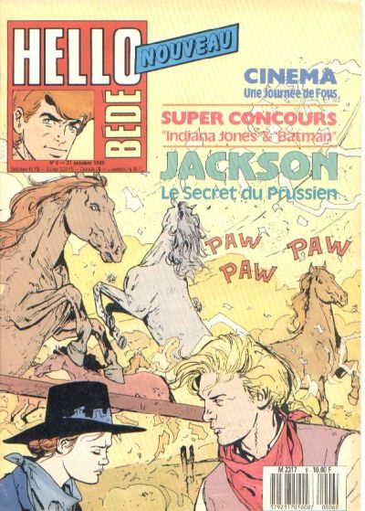 Cover for Hello Bédé (Le Lombard, 1989 series) #6