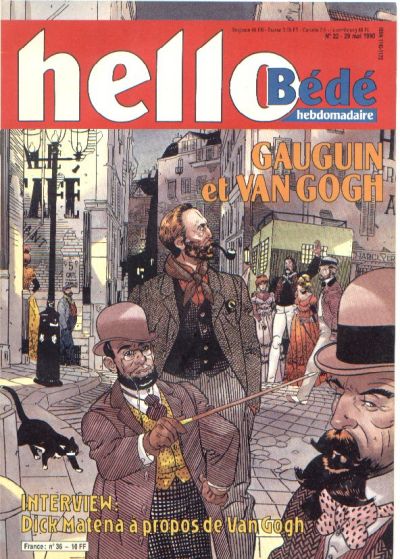 Cover for Hello Bédé (Le Lombard, 1989 series) #36