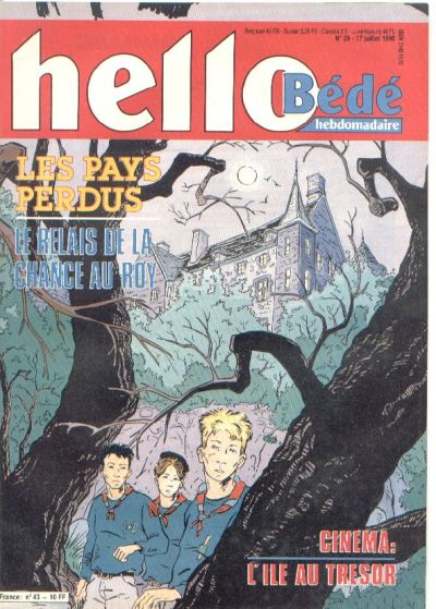 Cover for Hello Bédé (Le Lombard, 1989 series) #43