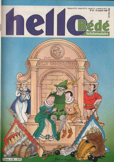 Cover for Hello Bédé (Le Lombard, 1989 series) #56