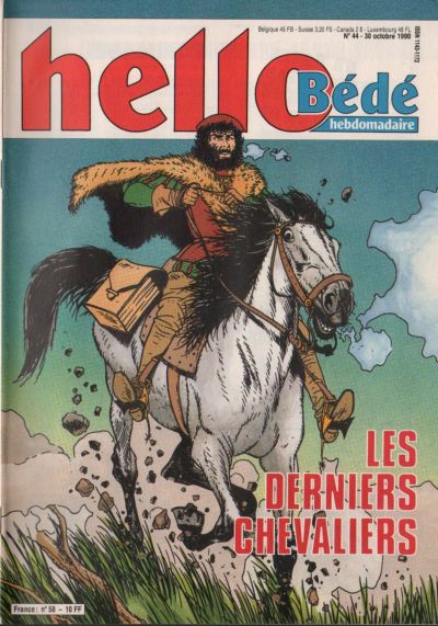 Cover for Hello Bédé (Le Lombard, 1989 series) #58
