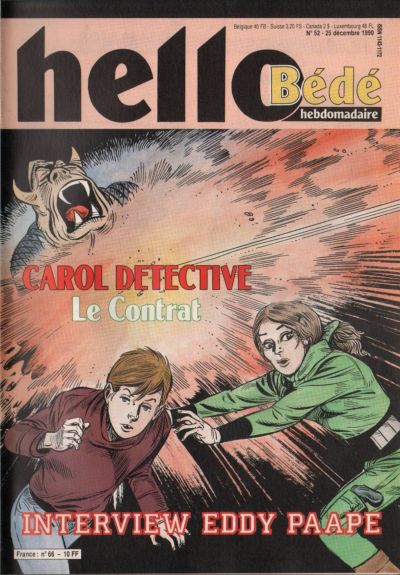 Cover for Hello Bédé (Le Lombard, 1989 series) #66