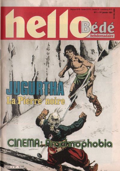Cover for Hello Bédé (Le Lombard, 1989 series) #67