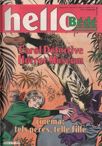 Cover for Hello Bédé (Le Lombard, 1989 series) #77