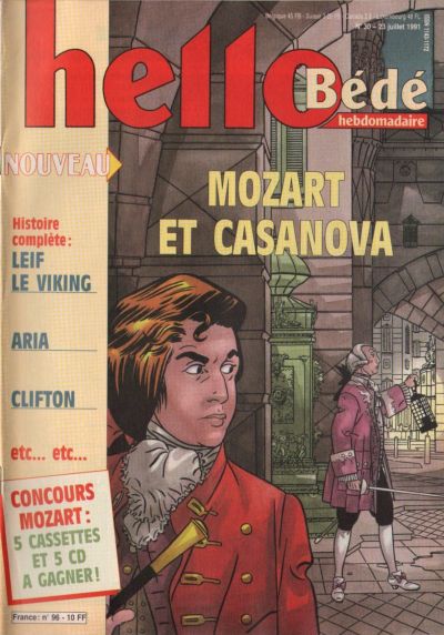 Cover for Hello Bédé (Le Lombard, 1989 series) #96
