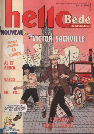 Cover for Hello Bédé (Le Lombard, 1989 series) #100