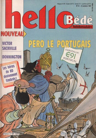 Cover for Hello Bédé (Le Lombard, 1989 series) #107