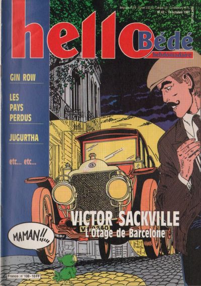 Cover for Hello Bédé (Le Lombard, 1989 series) #108