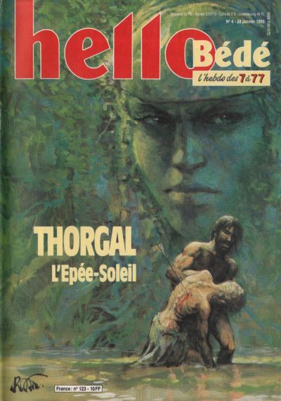 Cover for Hello Bédé (Le Lombard, 1989 series) #123