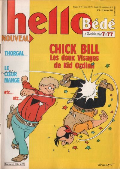 Cover for Hello Bédé (Le Lombard, 1989 series) #125