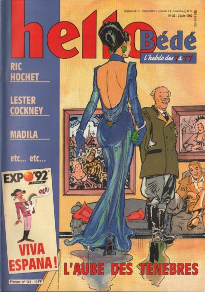 Cover for Hello Bédé (Le Lombard, 1989 series) #141