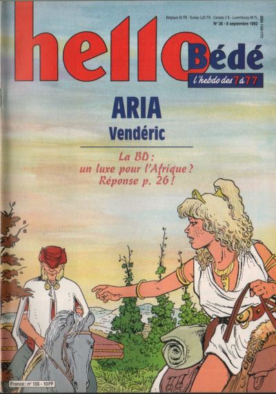 Cover for Hello Bédé (Le Lombard, 1989 series) #155
