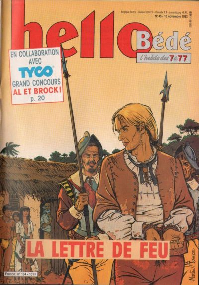 Cover for Hello Bédé (Le Lombard, 1989 series) #164