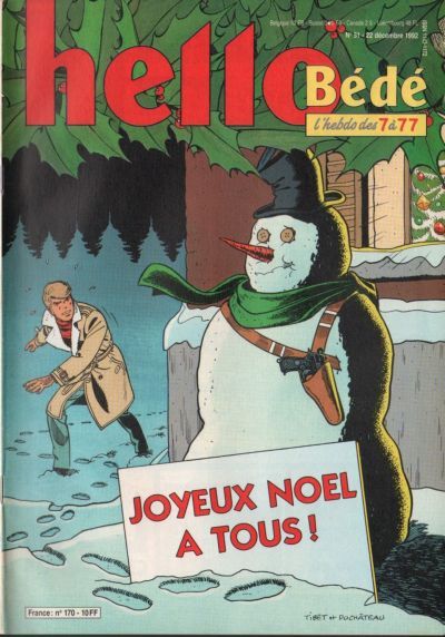 Cover for Hello Bédé (Le Lombard, 1989 series) #170