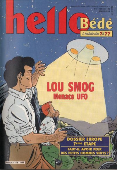 Cover for Hello Bédé (Le Lombard, 1989 series) #178