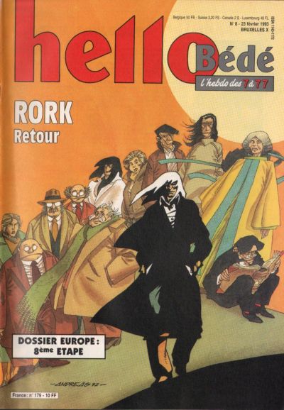 Cover for Hello Bédé (Le Lombard, 1989 series) #179